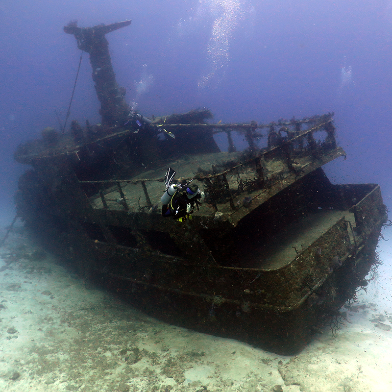 Mama Viña Shipwreck in Playa del Carmen